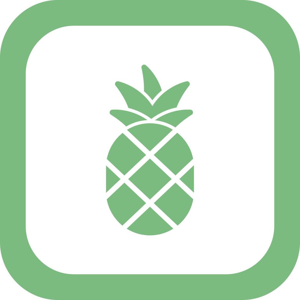 icono de vector de piña