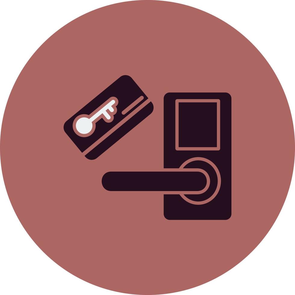 Key card Vector Icon