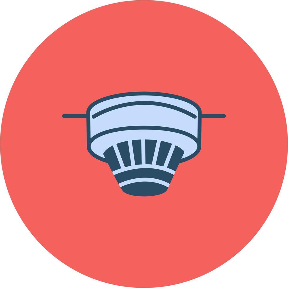 Smoke detector Vector Icon