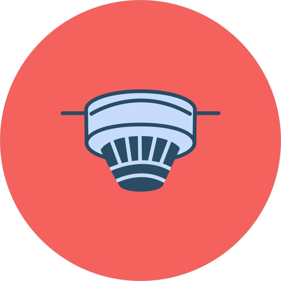 Smoke detector Vector Icon