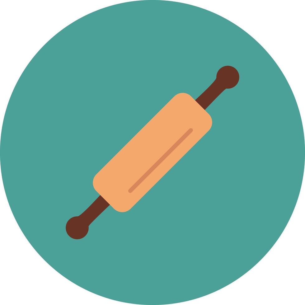 Rolling Pin Vector Icon 19789363 Vector Art at Vecteezy