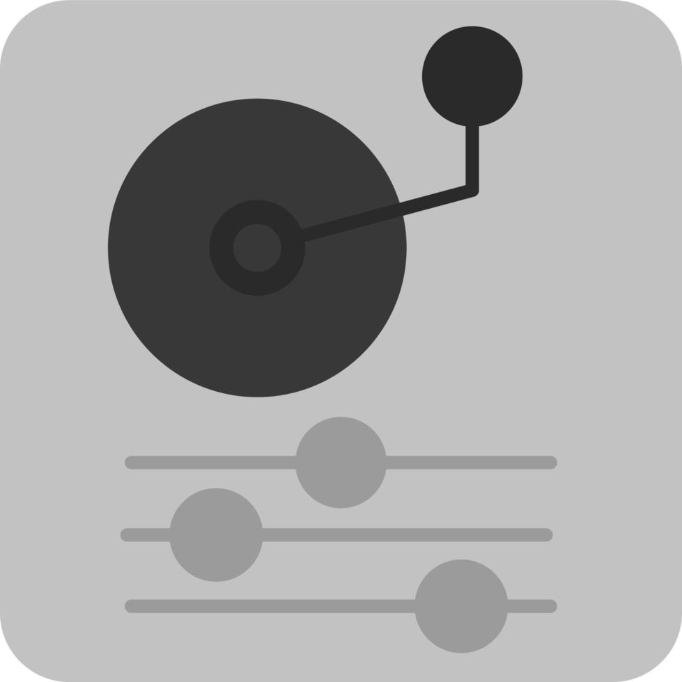Turntable Vector Icon