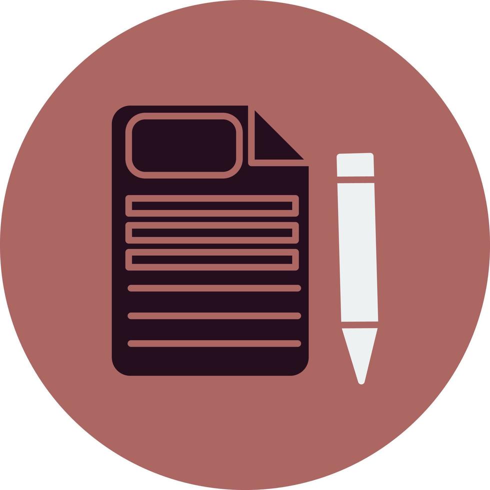 Draft Vector Icon