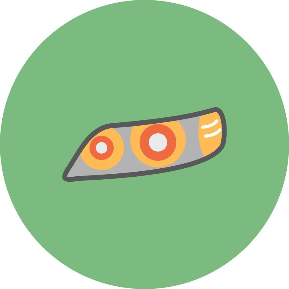 Headlight Vector Icon