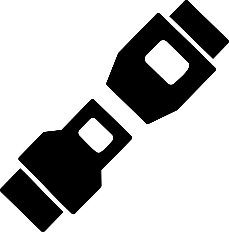 Seat belt Vector Icon