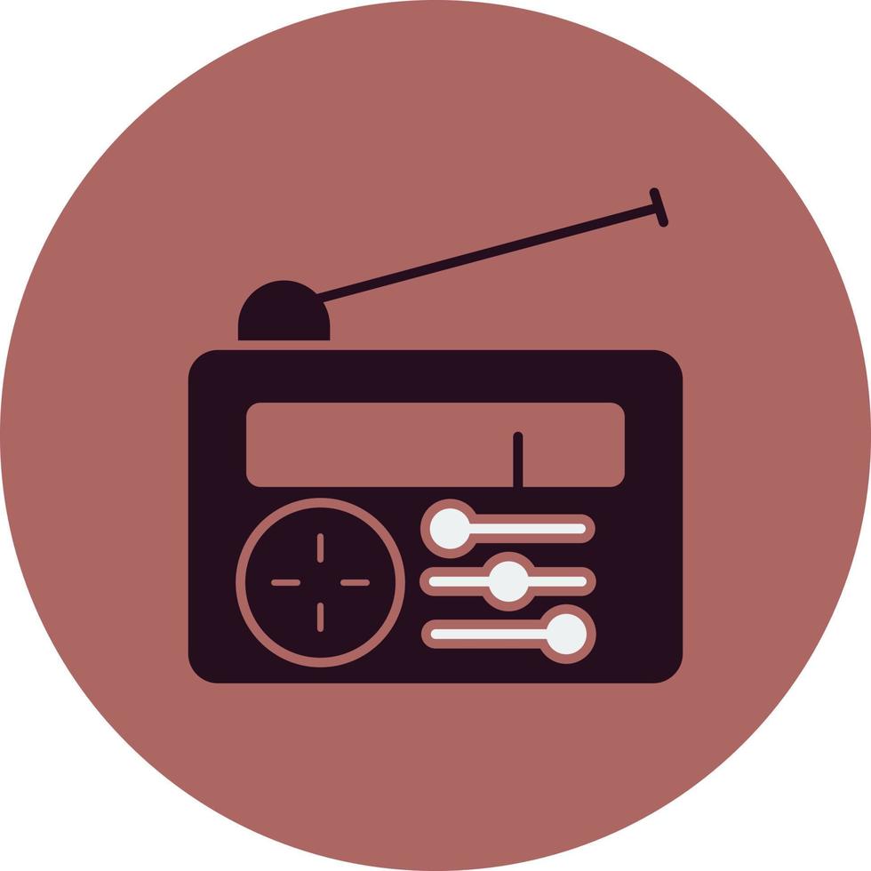 Radio Vector Icon