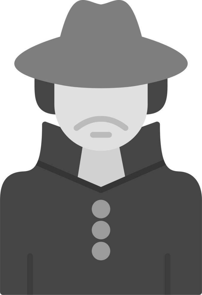 icono de vector de detective