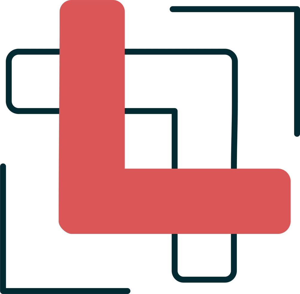 Crop Vector Icon