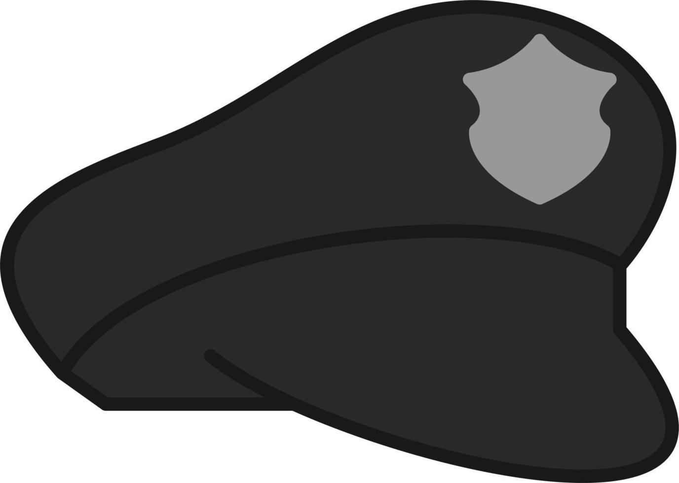 Police hat Vector Icon