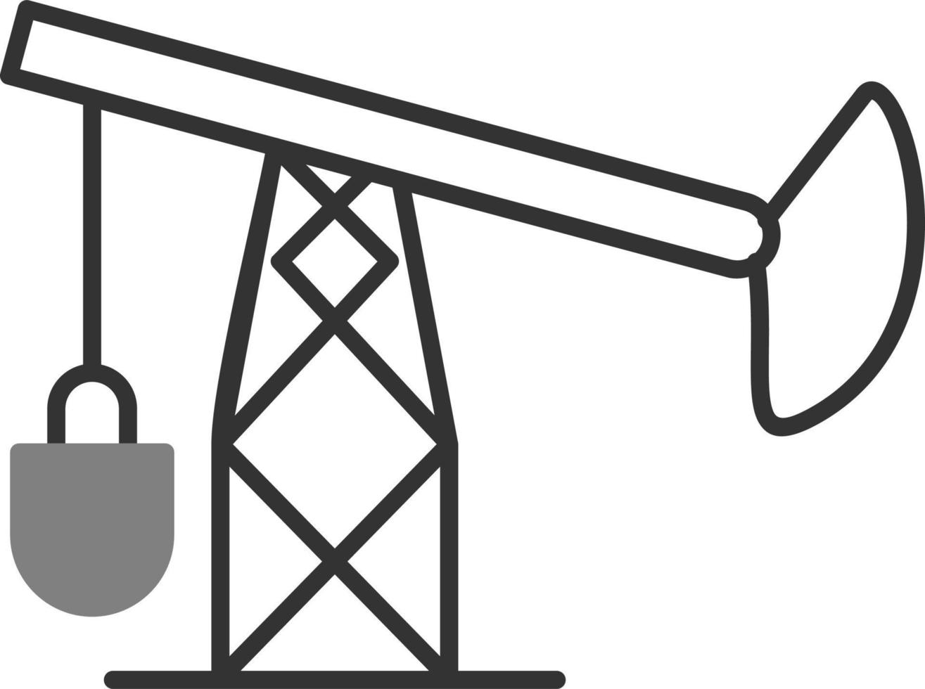 icono de vector de petróleo