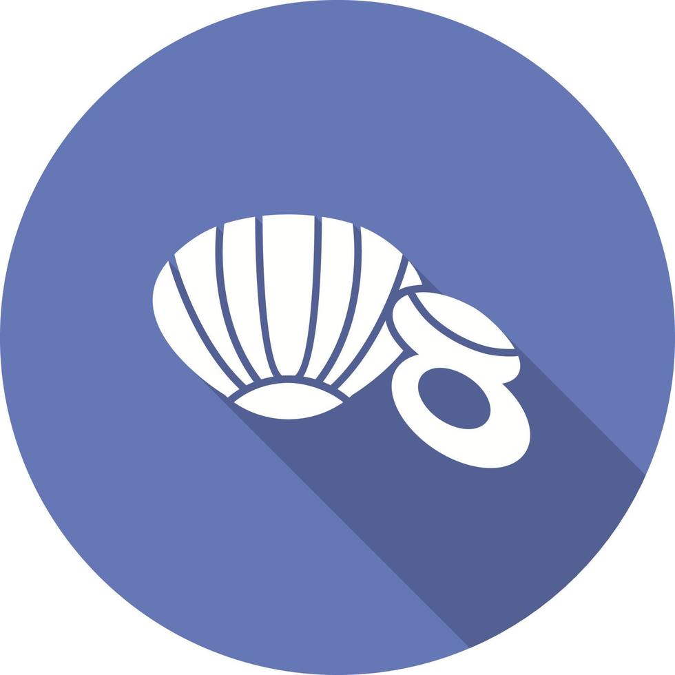 Clam Vector Icon