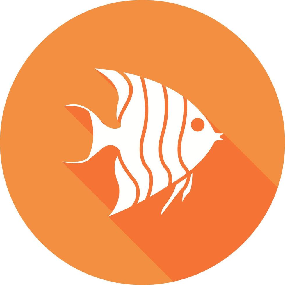 Angel Fish Vector Icon
