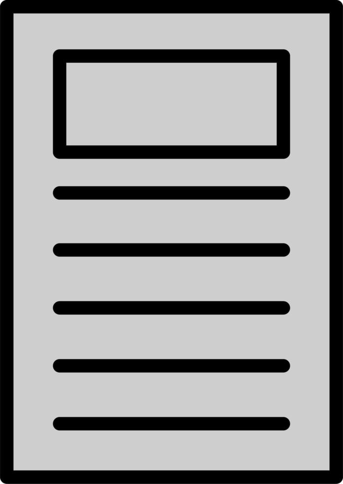 Document Vector Icon