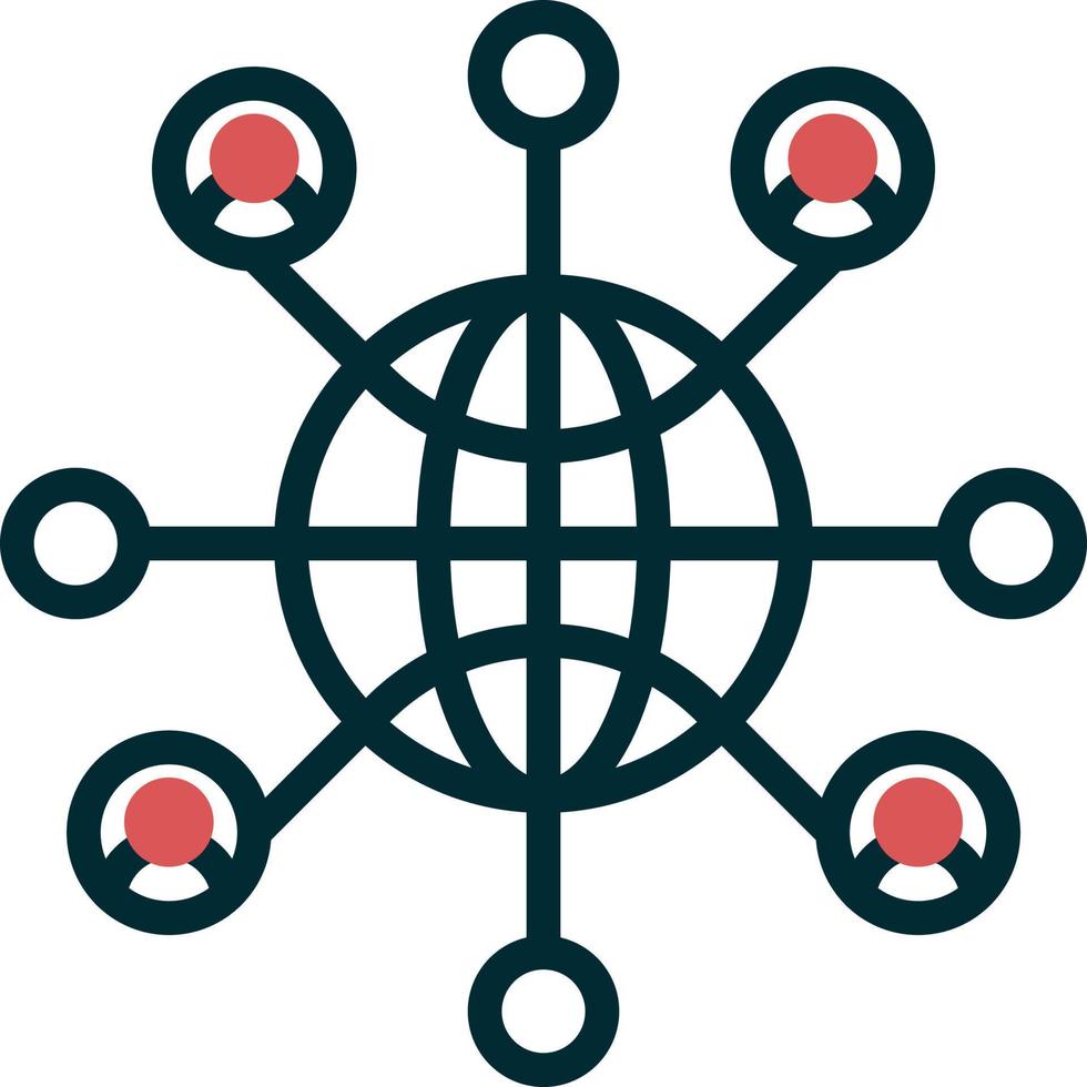 Network Vector Icon 19790129 Vector Art at Vecteezy