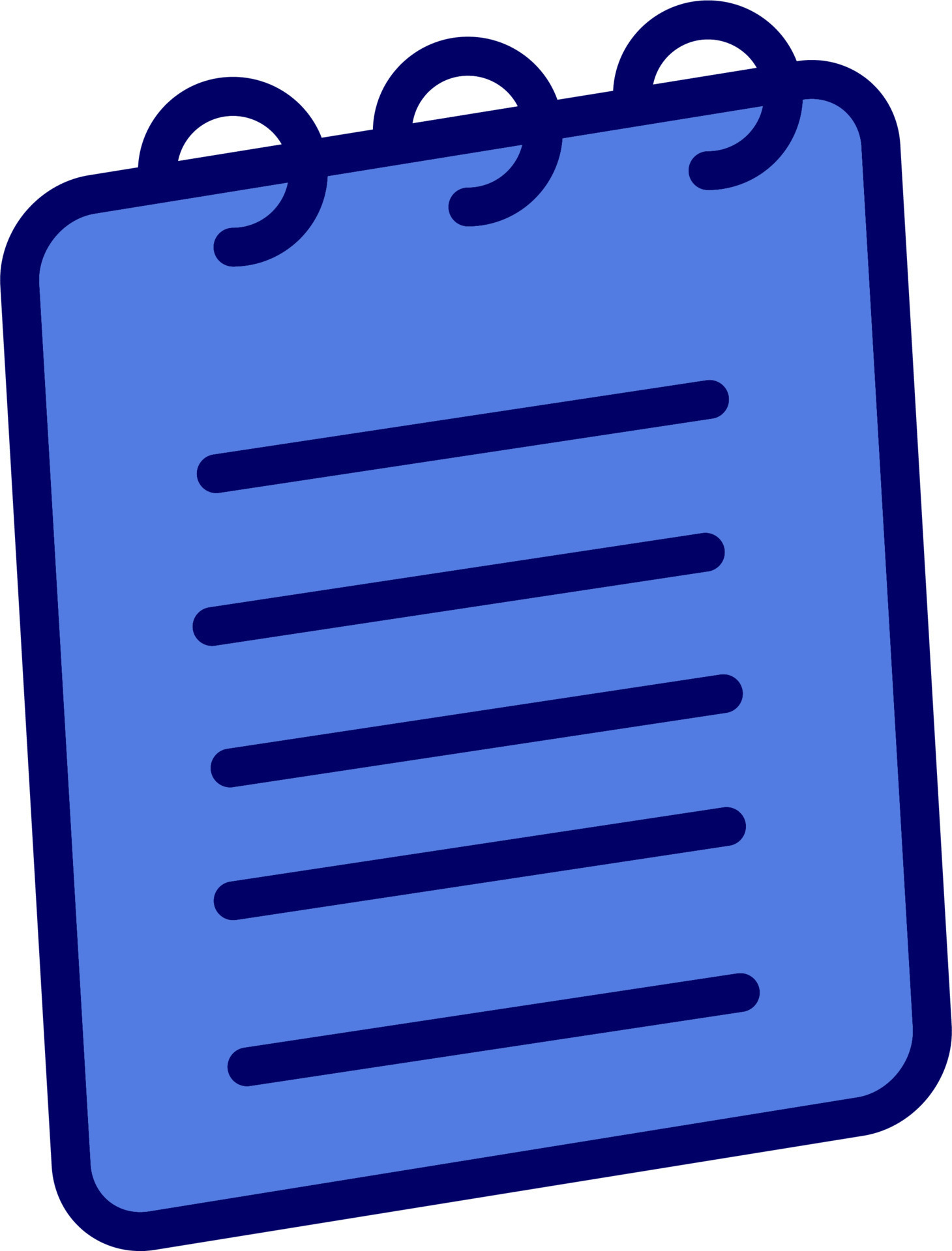 Notepad Vector Icon 19790157 Vector Art at Vecteezy