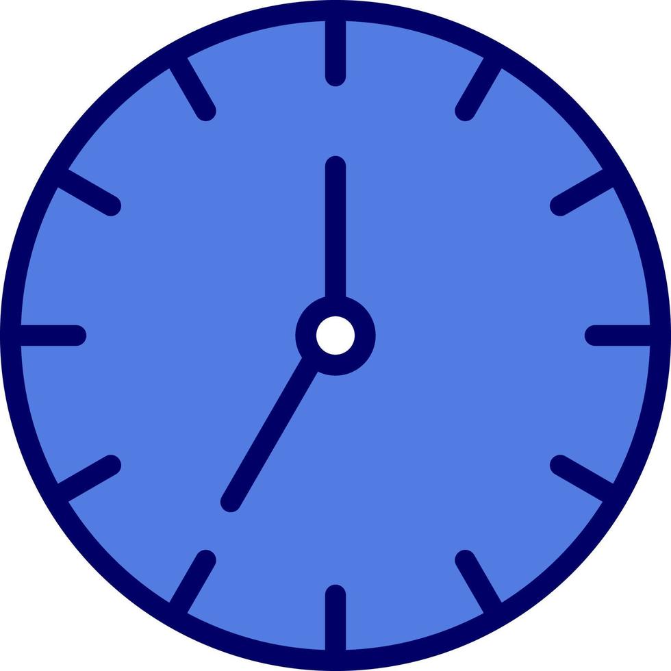 Wall Clock Vector Icon