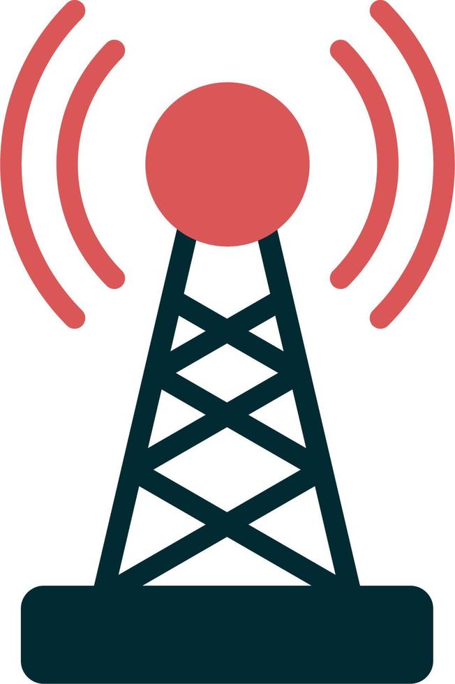 Signal Tower Vector Icon