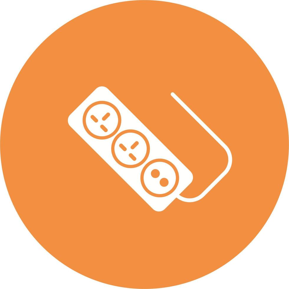 Power strip Vector Icon