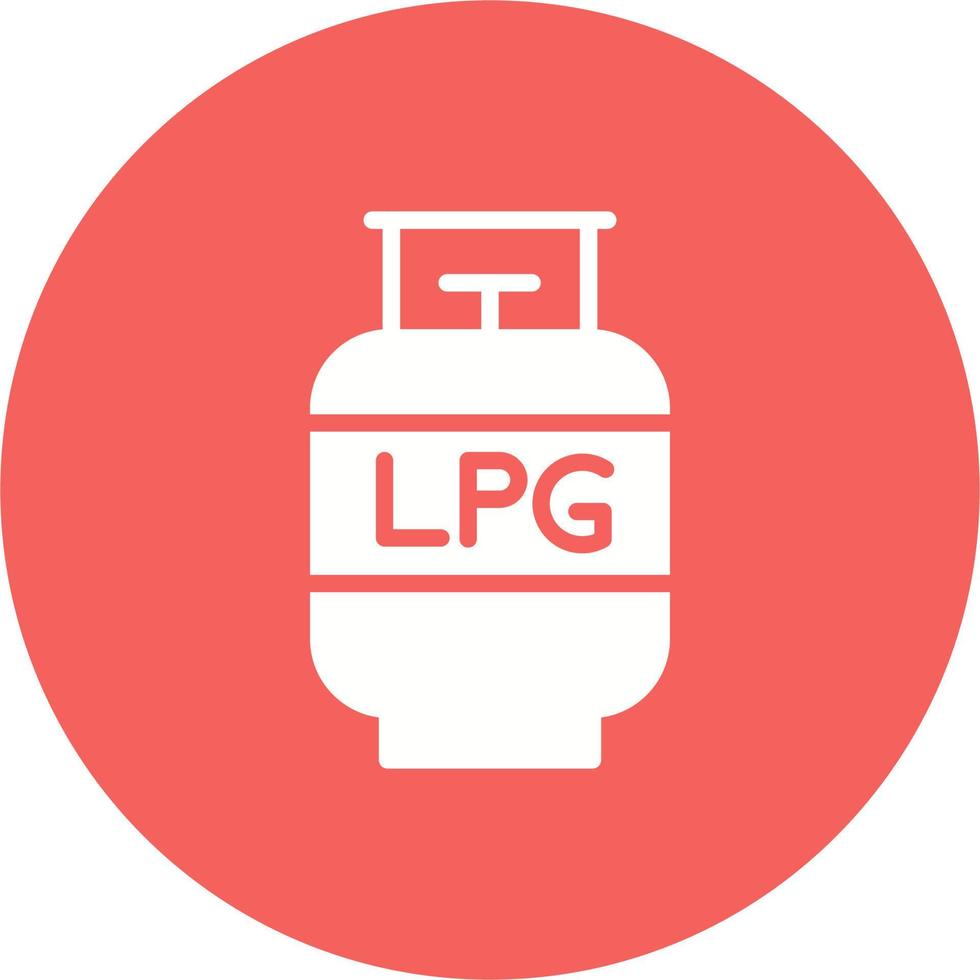 Gas Cylinder Vector Icon