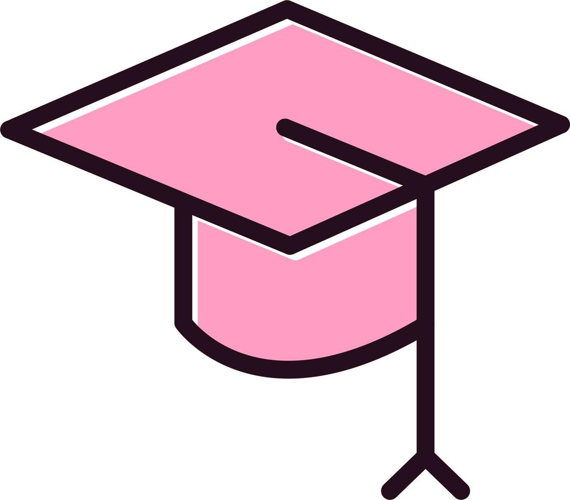 Mortarboard Vector Icon