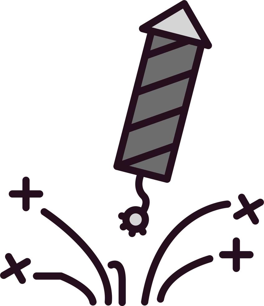 Fire work Vector Icon