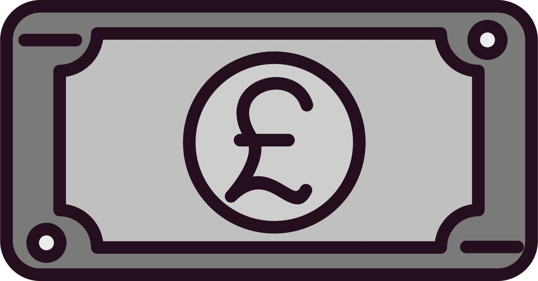 Pound Vector Icon