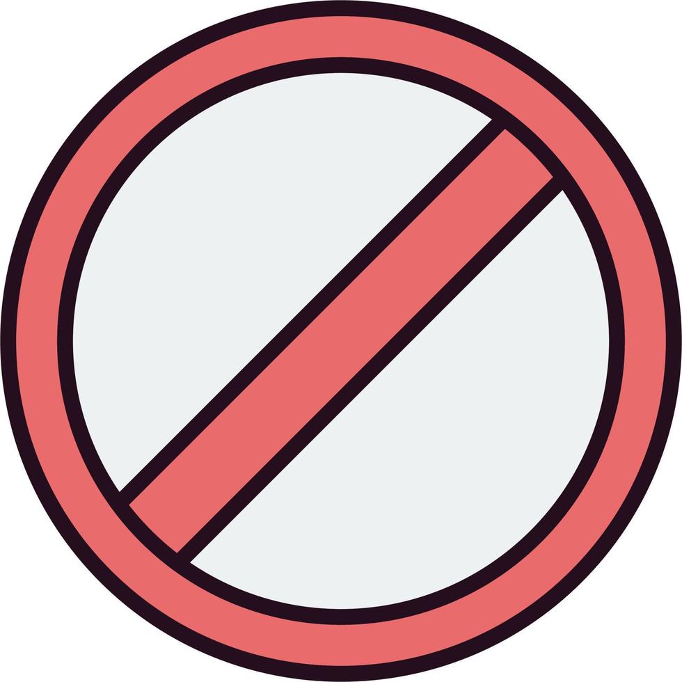 Banned Vector Icon