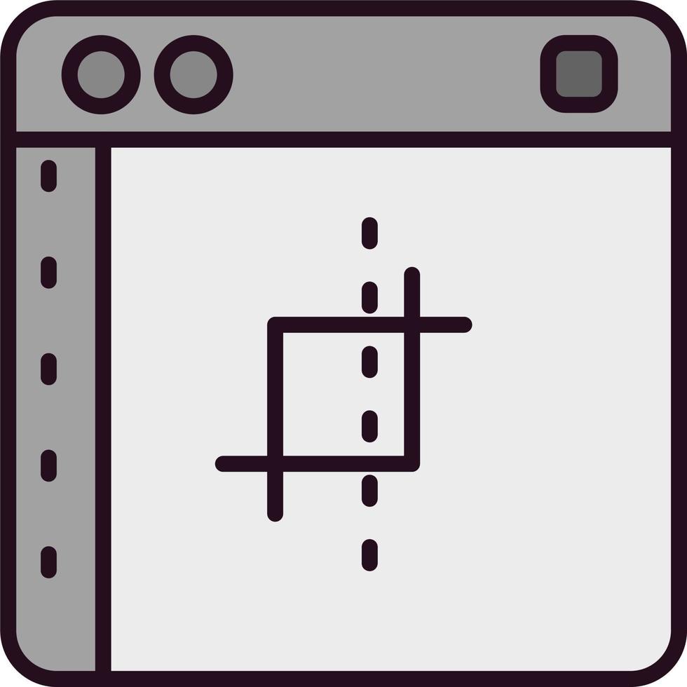 Crop Vector Icon