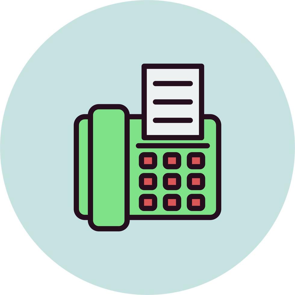 fax machine Vector Icon 19791038 Vector Art at Vecteezy