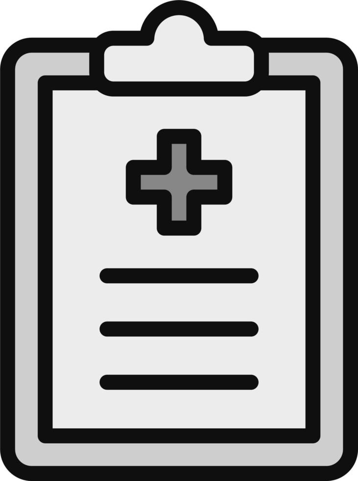 Clinic History Vector Icon