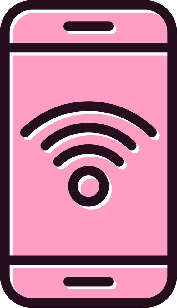 icono de vector de señal wifi