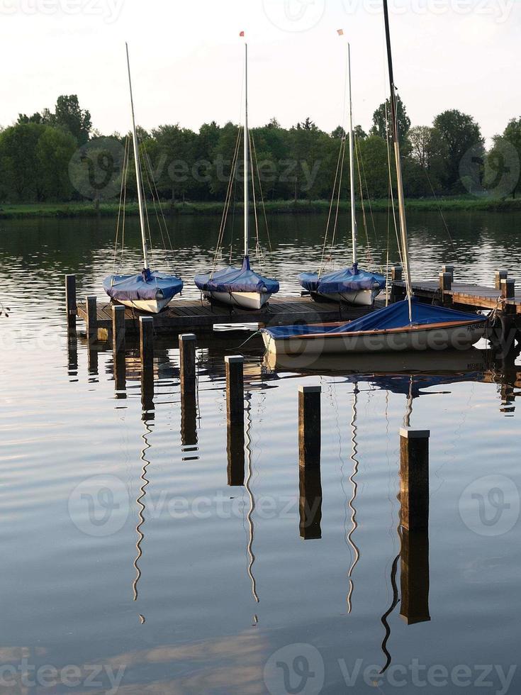 small lake in germany photo
