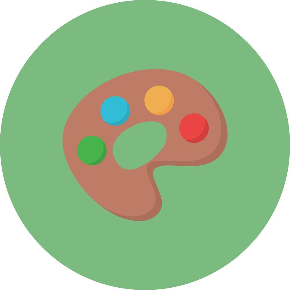 Palette Vector Icon