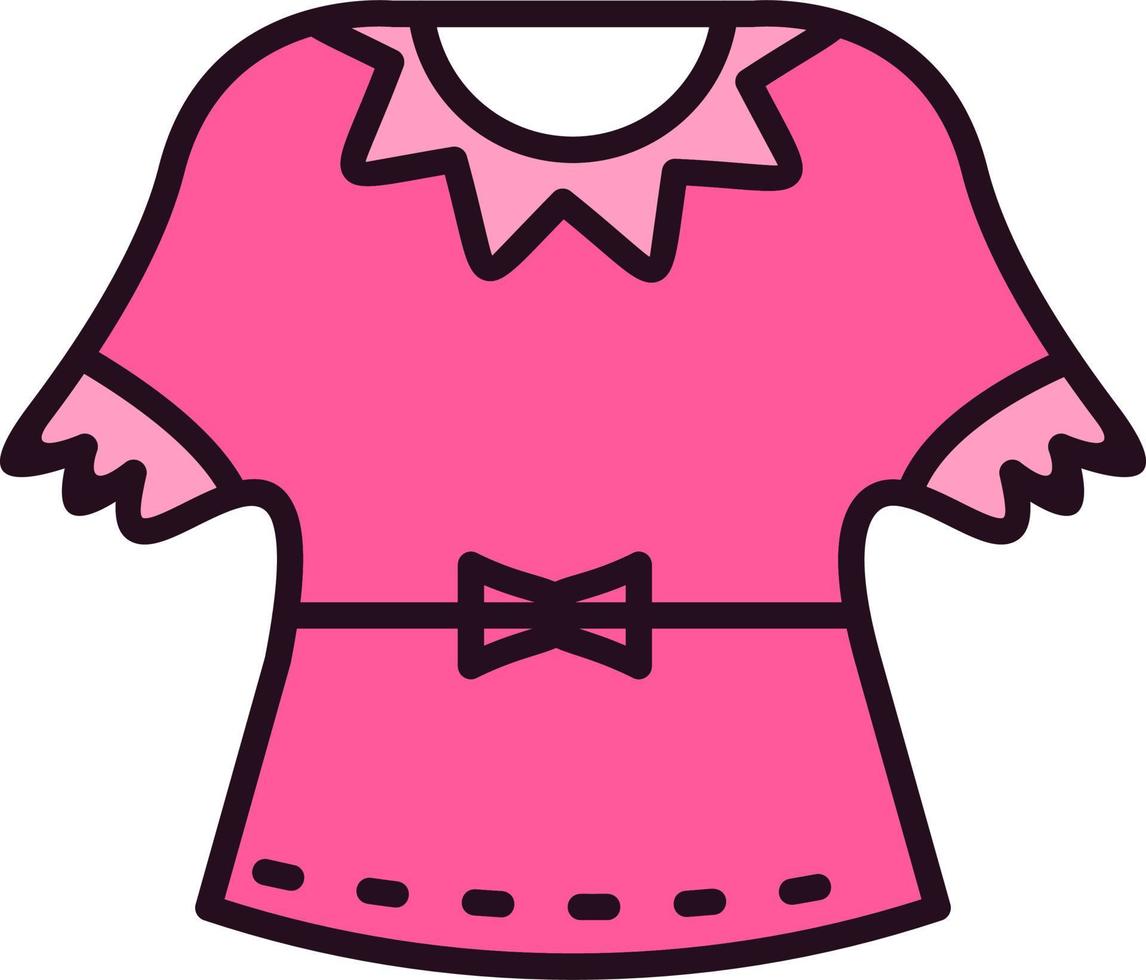 icono de vector de blusa