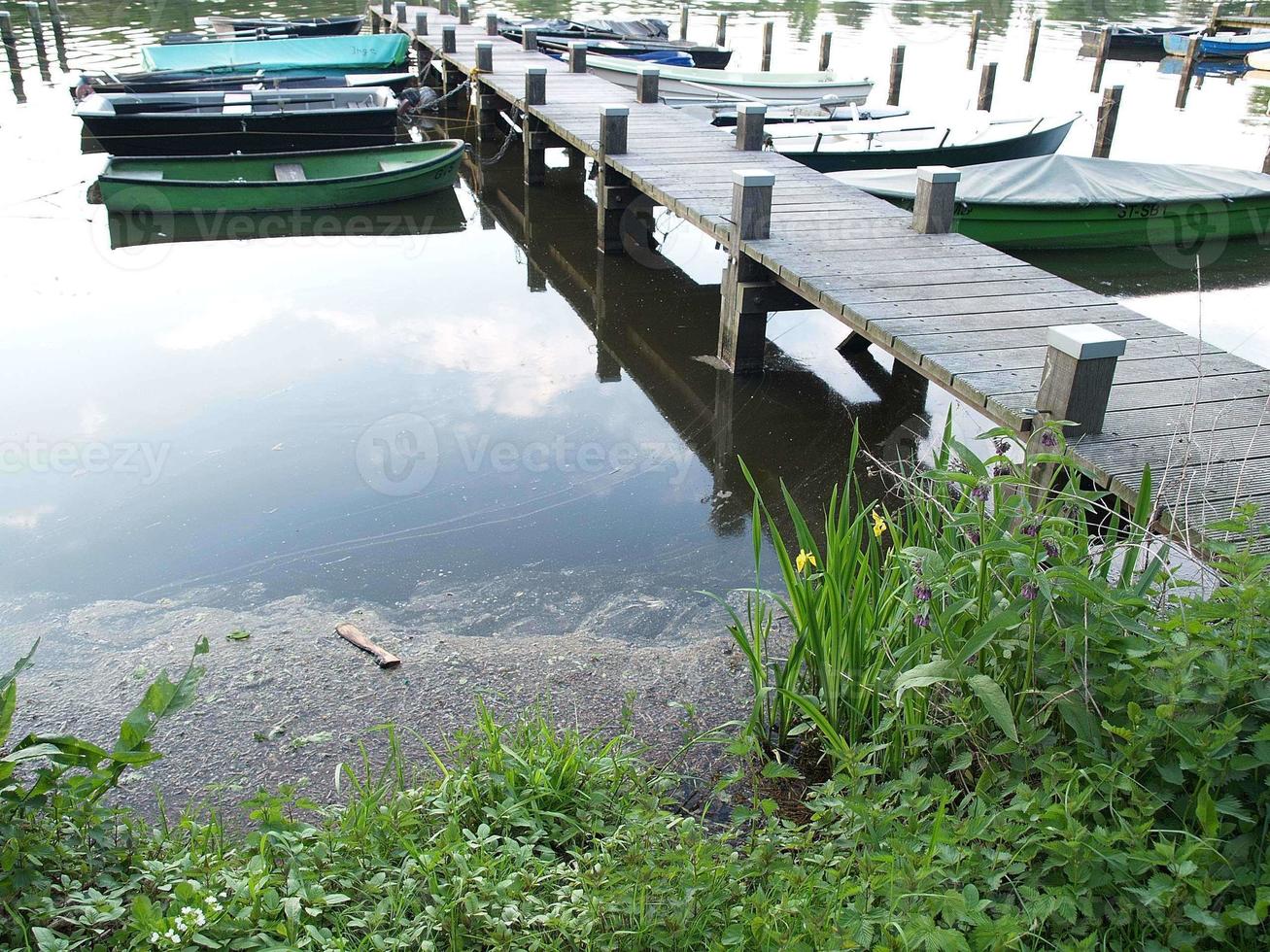small lake in germany photo