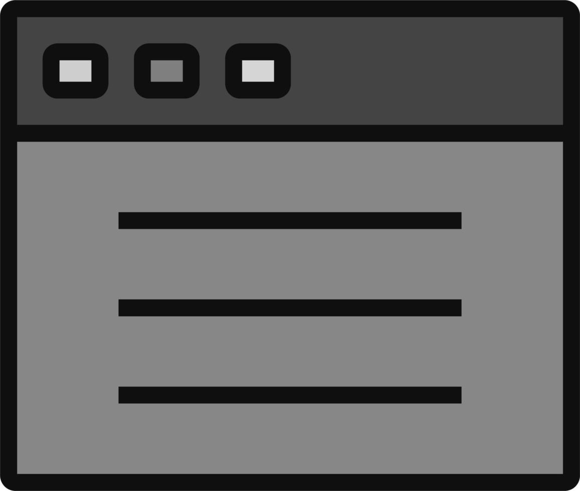 Web Page Vector Icon