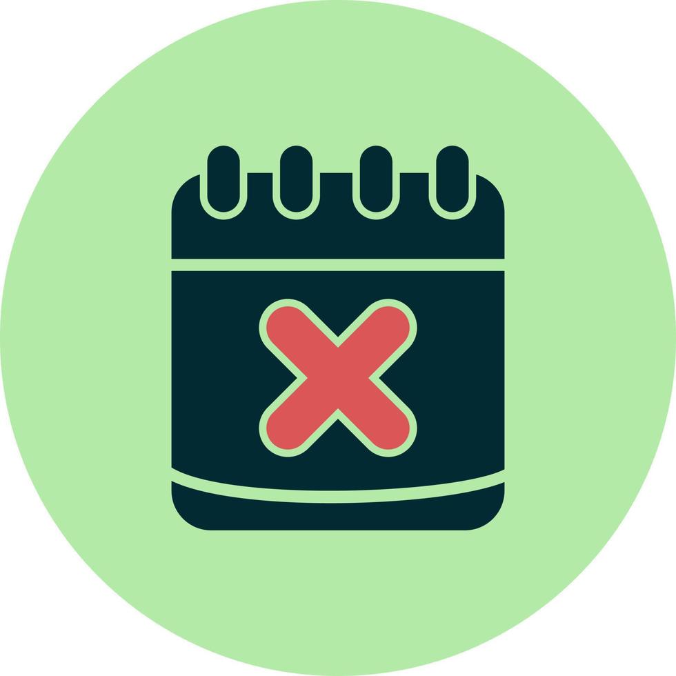 Cancel Event Vector Icon