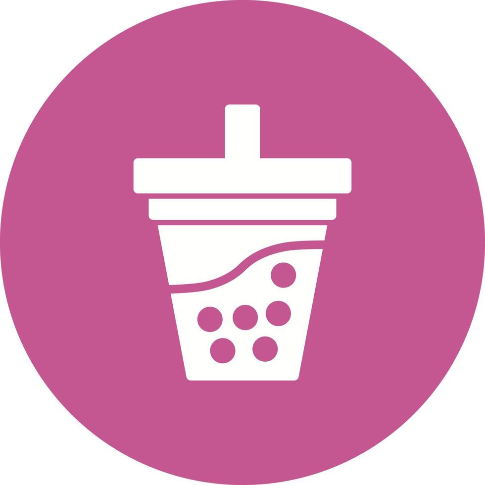 Bubble Tea Vector Icon