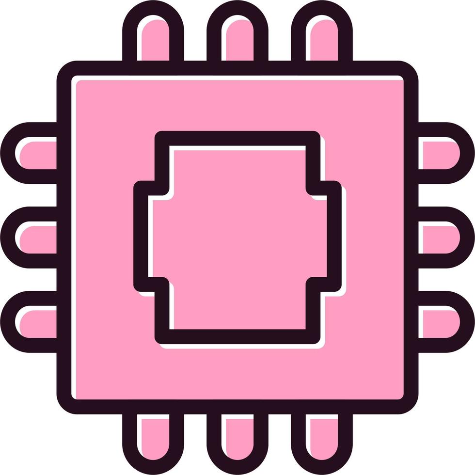 Processor Vector Icon