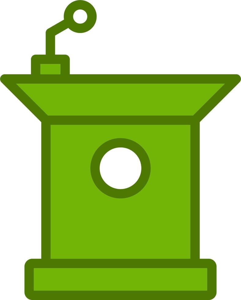 Podium Vector Icon