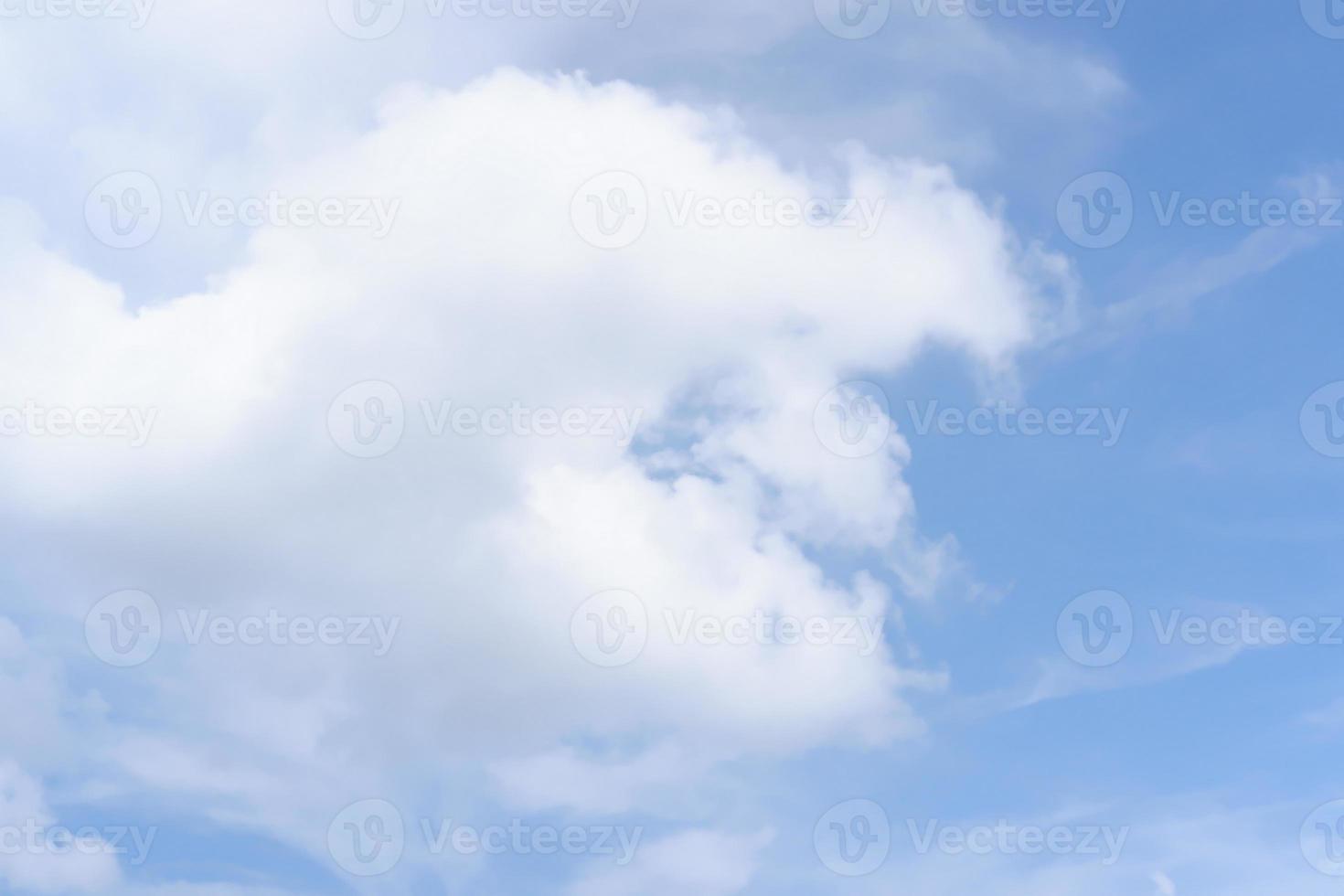 beautiful cloud on blue sky as a background photo