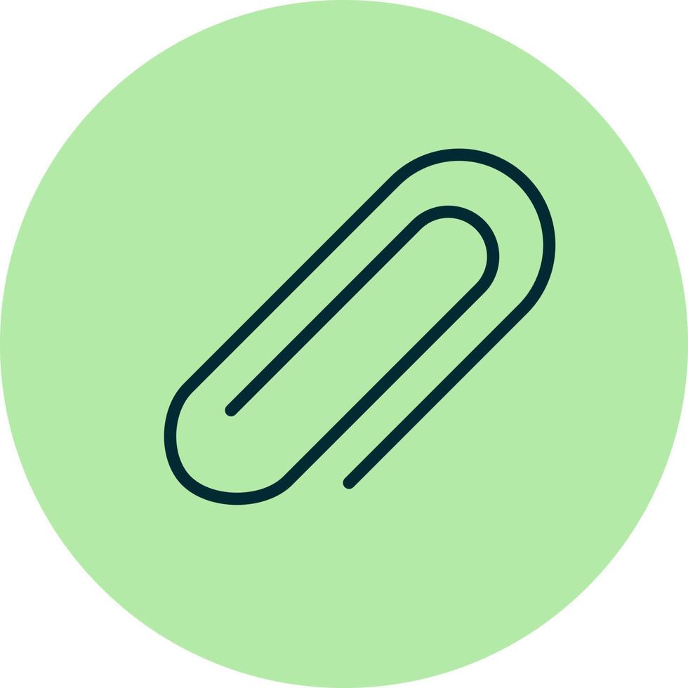 Paper Clip Vector Icon