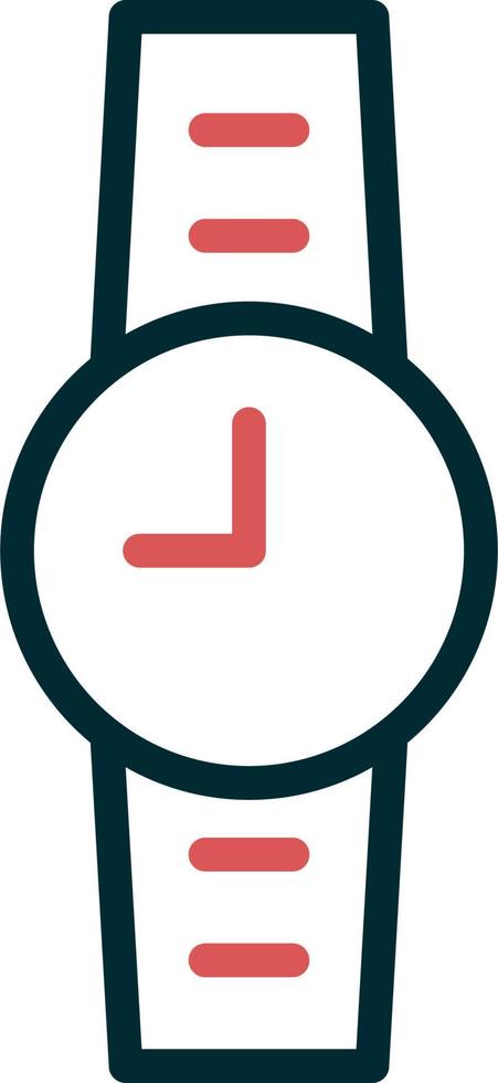 reloj, vector, icono vector