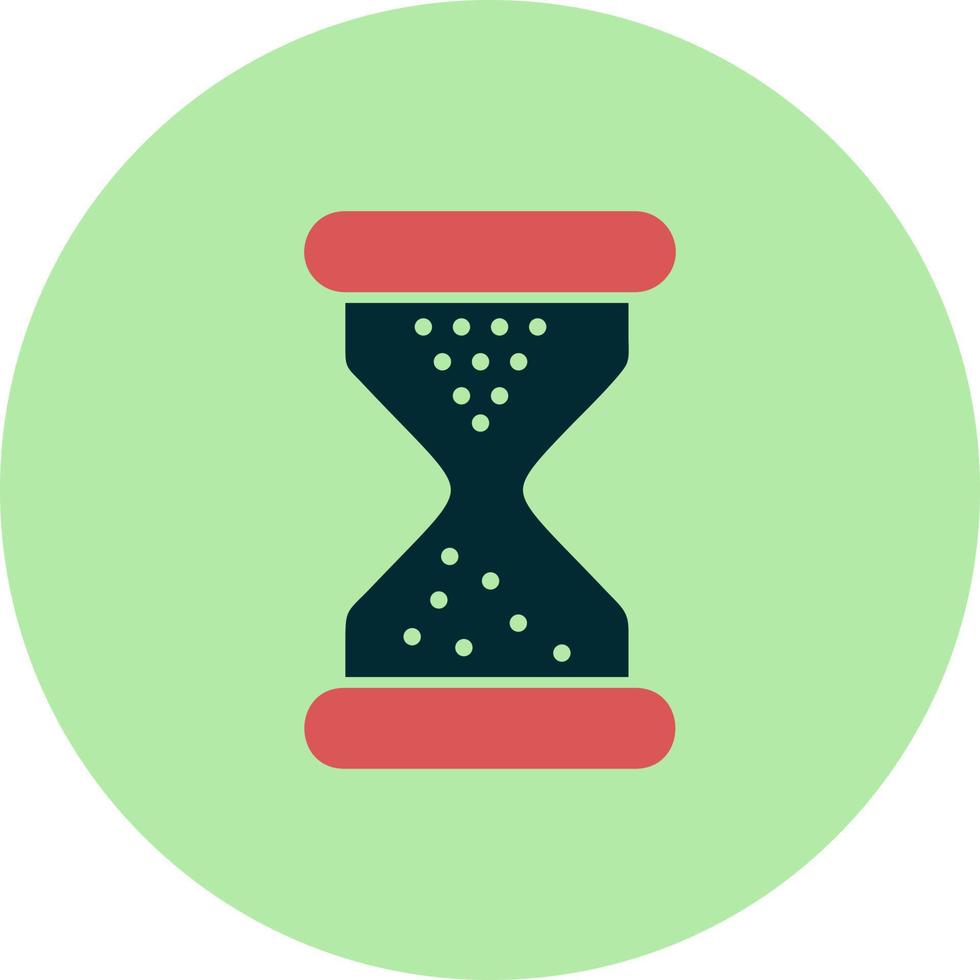 icono de vector de reloj de arena