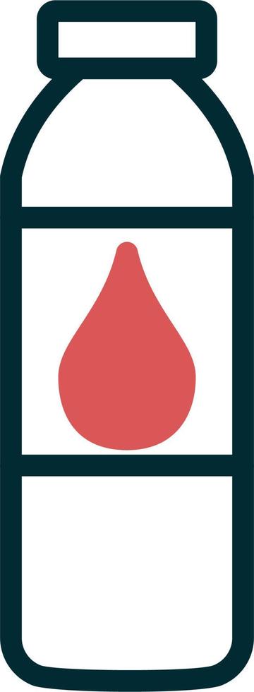 Water Bottle Vector Icon