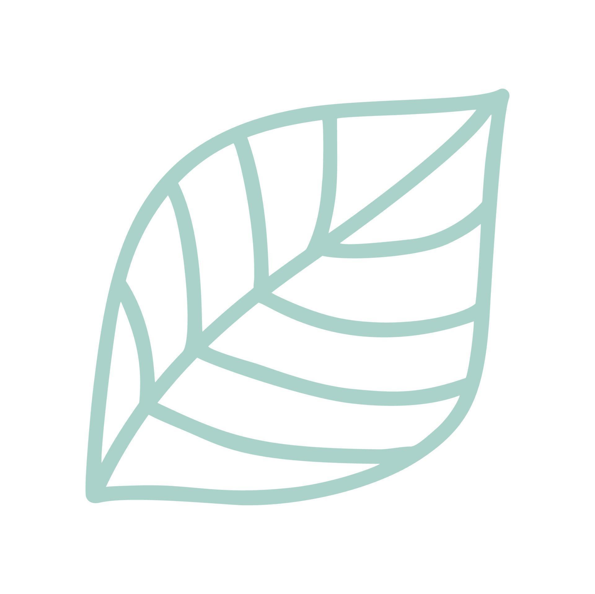 Spring Leaf Outline Vector line Icon. Doodle Spring Concept Minimal ...