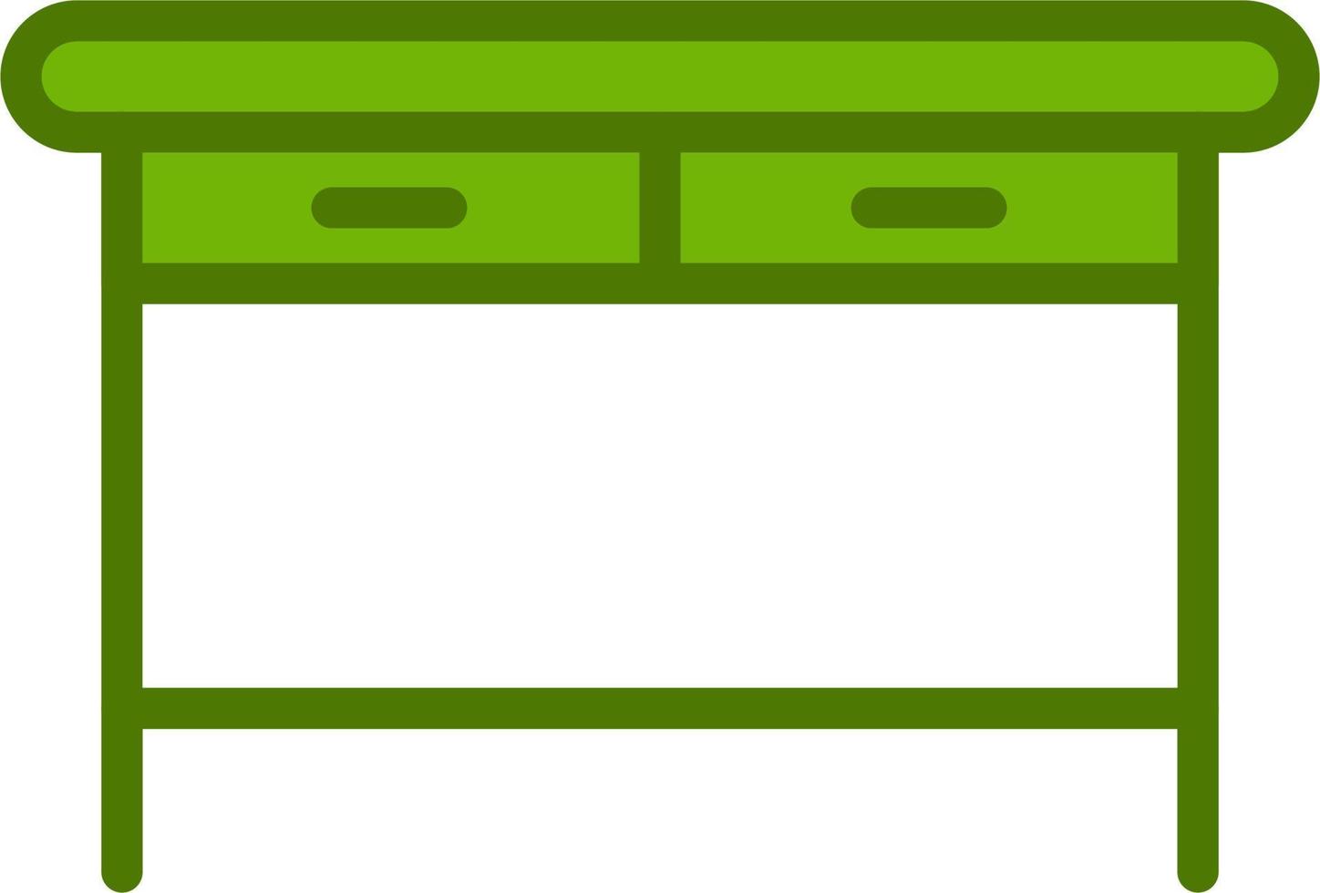 Desk  Vector Icon