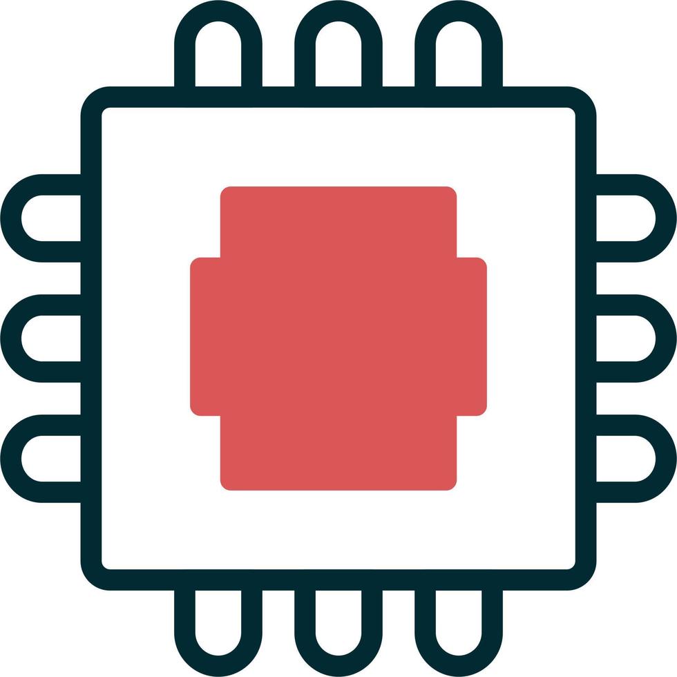 Processor Vector Icon