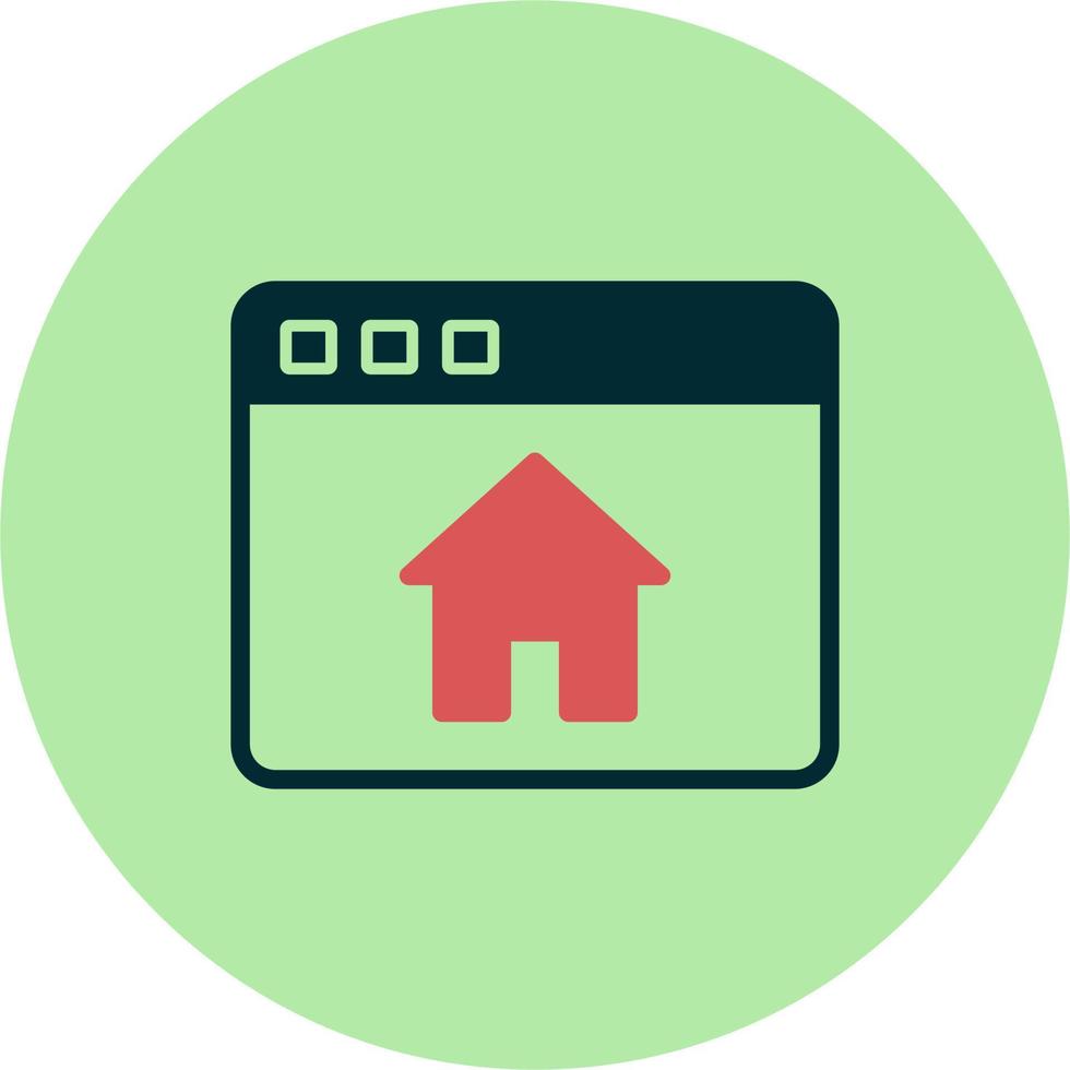 Home Page Vector Icon