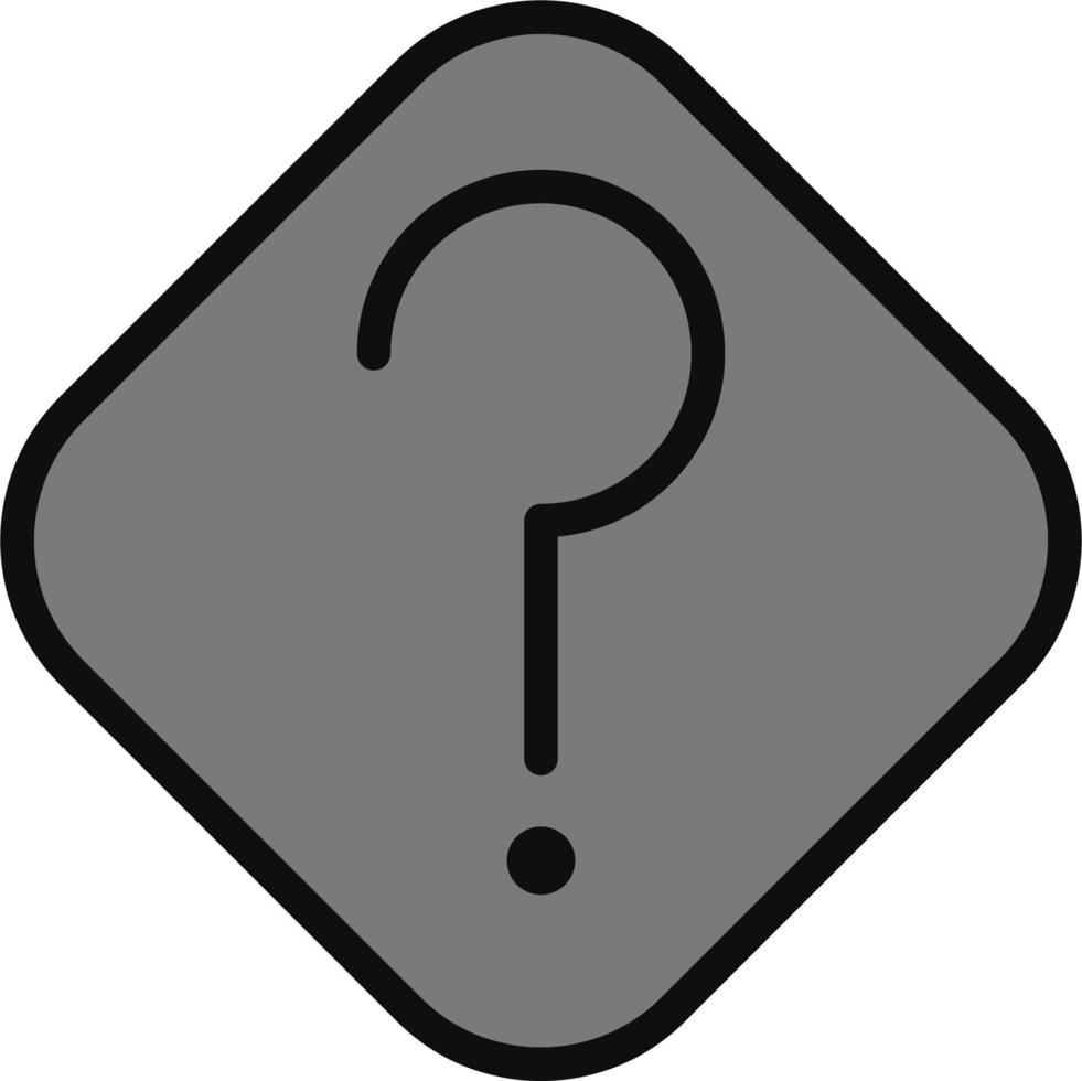 Question Mark Vector Icon